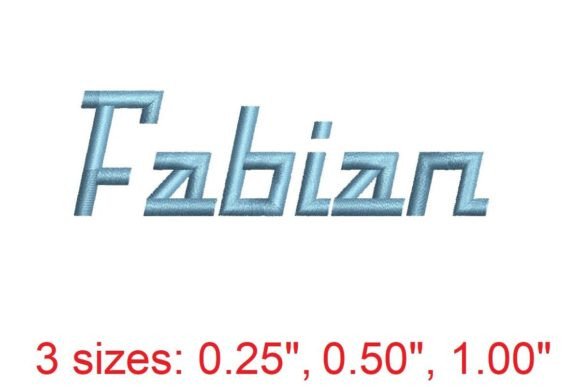 Fabian Embroidery Font: Elegant, Handmade Charm