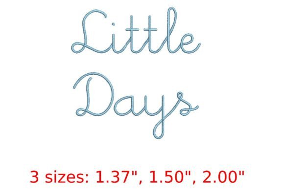 Little Days Font