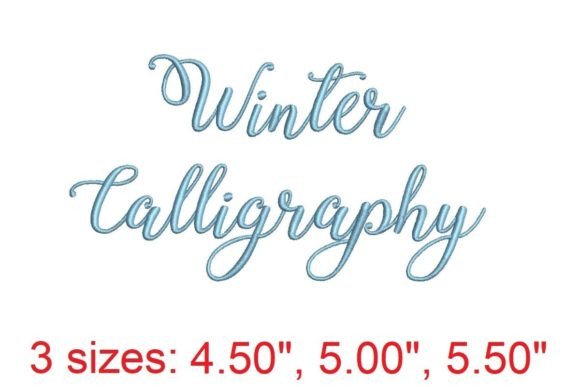 Winter Calligraphy: Elegant, But Does It Stitch Cleanly?